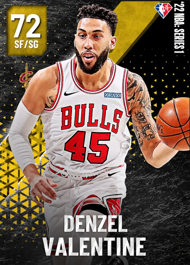 (GOLD) Denzel Valentine (72 OVR)