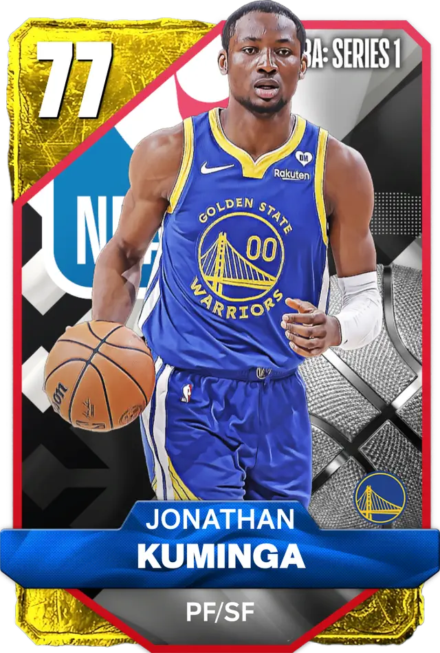 (GOLD) Jonathan Kuminga (77 OVR)