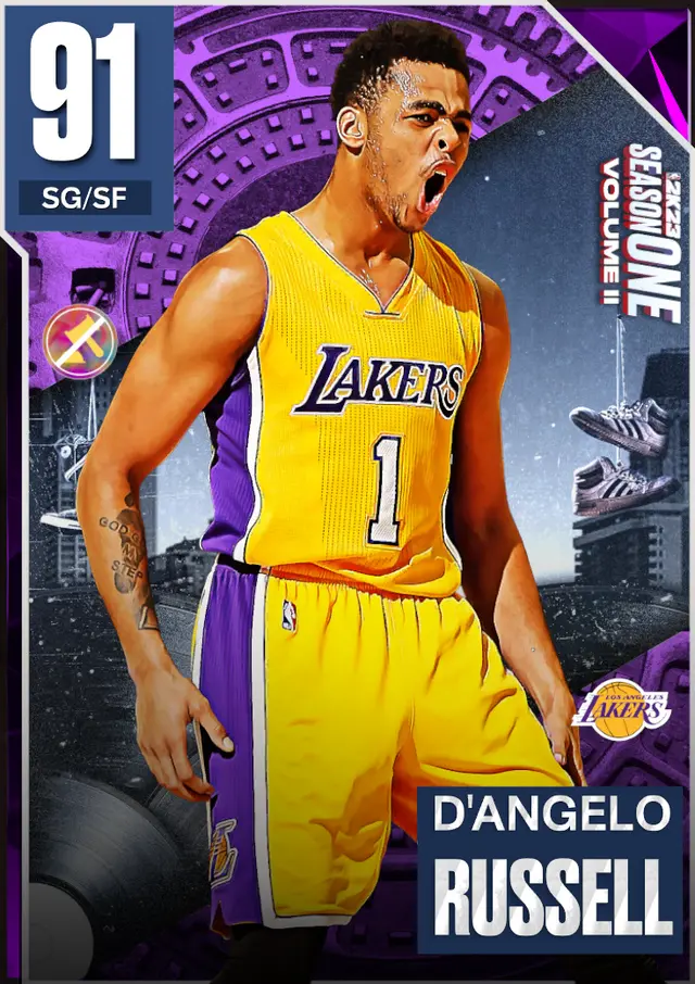 (AMETHYST) D'Angelo Russell (91 OVR)