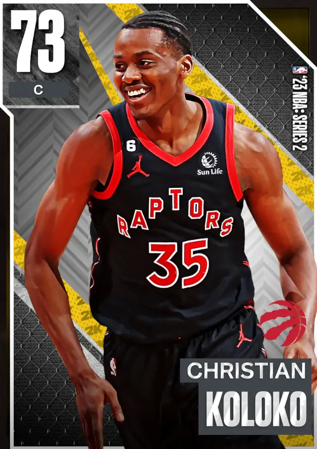 (GOLD) Christian Koloko (73 OVR)