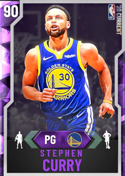 (AMETHYST) Stephen Curry (90 OVR)