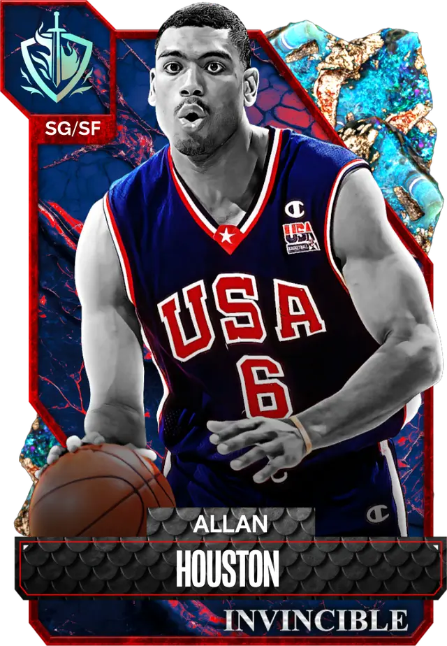 (INVINCIBLE) Allan Houston (99 OVR)