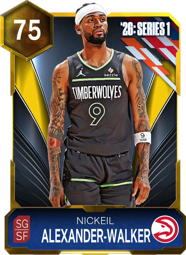 (GOLD) Nickeil Alexander-Walker (75 OVR)
