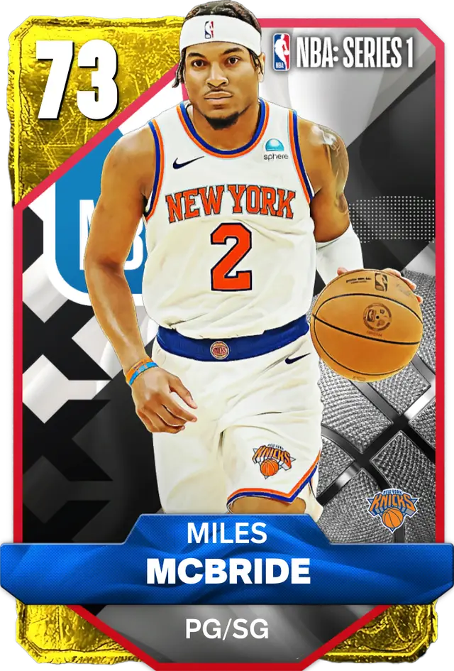 (GOLD) Miles McBride (73 OVR)