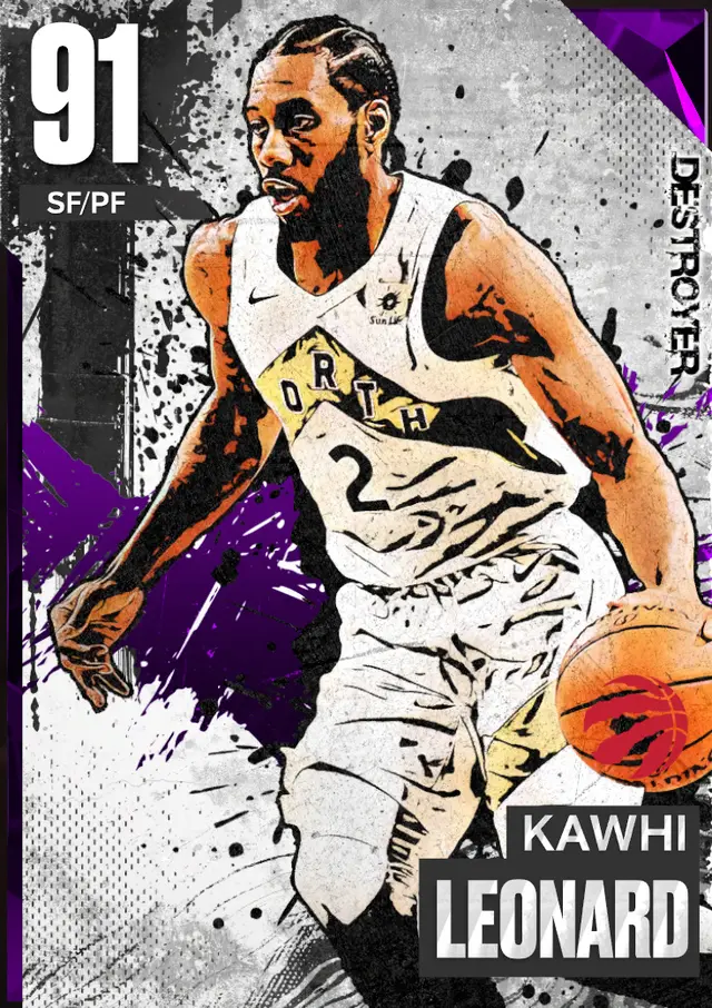 (AMETHYST) Kawhi Leonard (91 OVR)