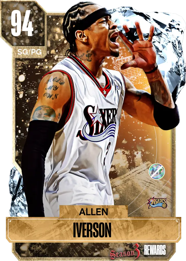 (DIAMOND) Allen Iverson (94 OVR)