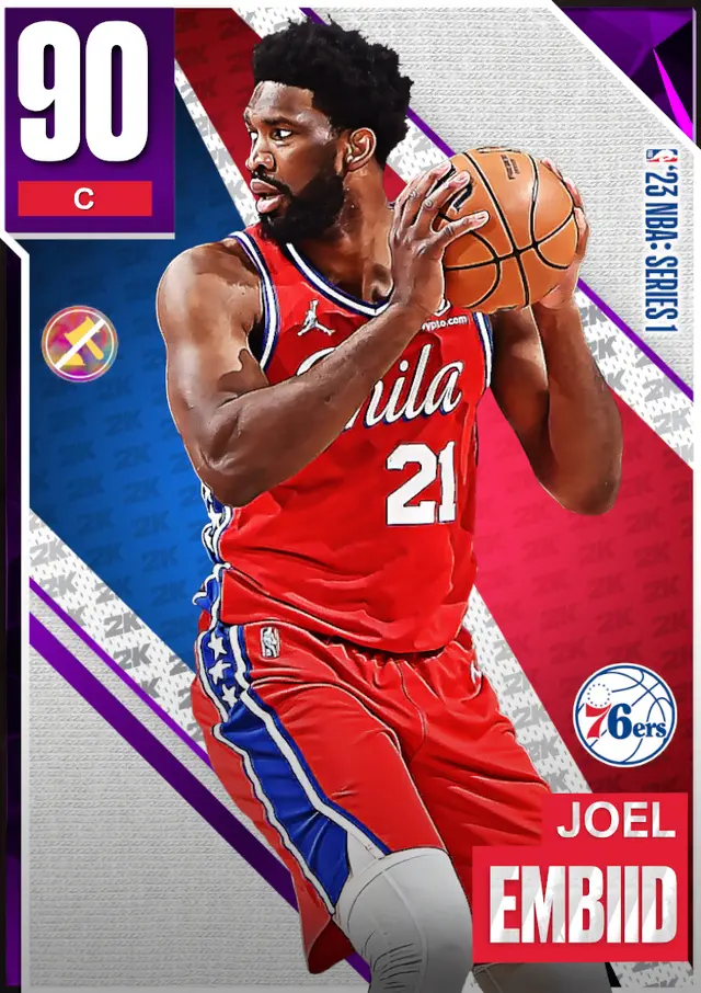 (AMETHYST) Joel Embiid (90 OVR)