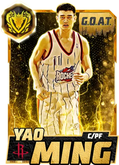 (GOAT) Yao Ming (99 OVR)