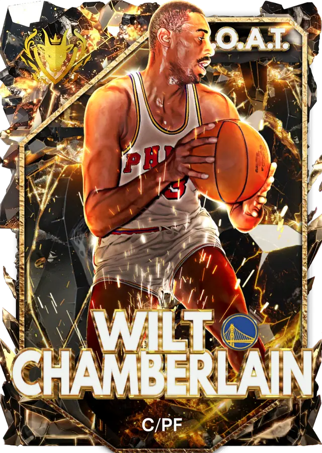 (GOAT) Wilt Chamberlain (99 OVR)