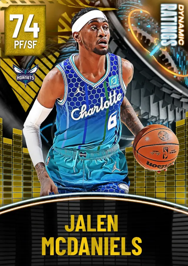 (GOLD) Jalen McDaniels (74 OVR)