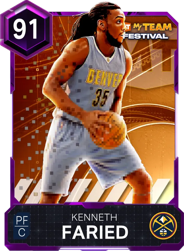 (AMETHYST) Kenneth Faried (91 OVR)