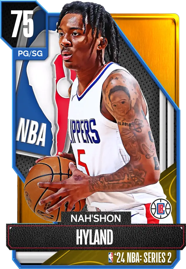 (GOLD) Nah'Shon Hyland (75 OVR)