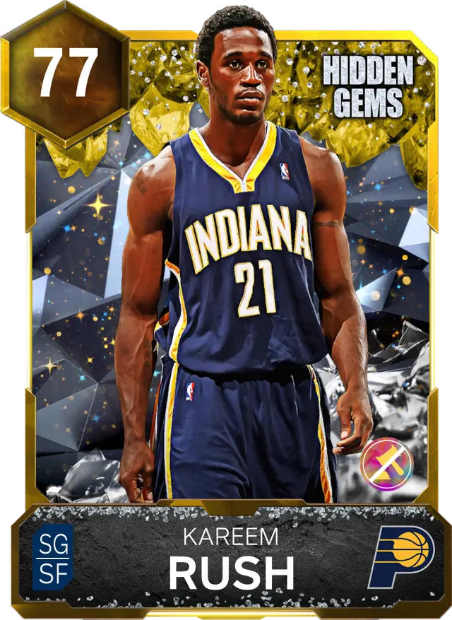 (GOLD) Kareem Rush (77 OVR)