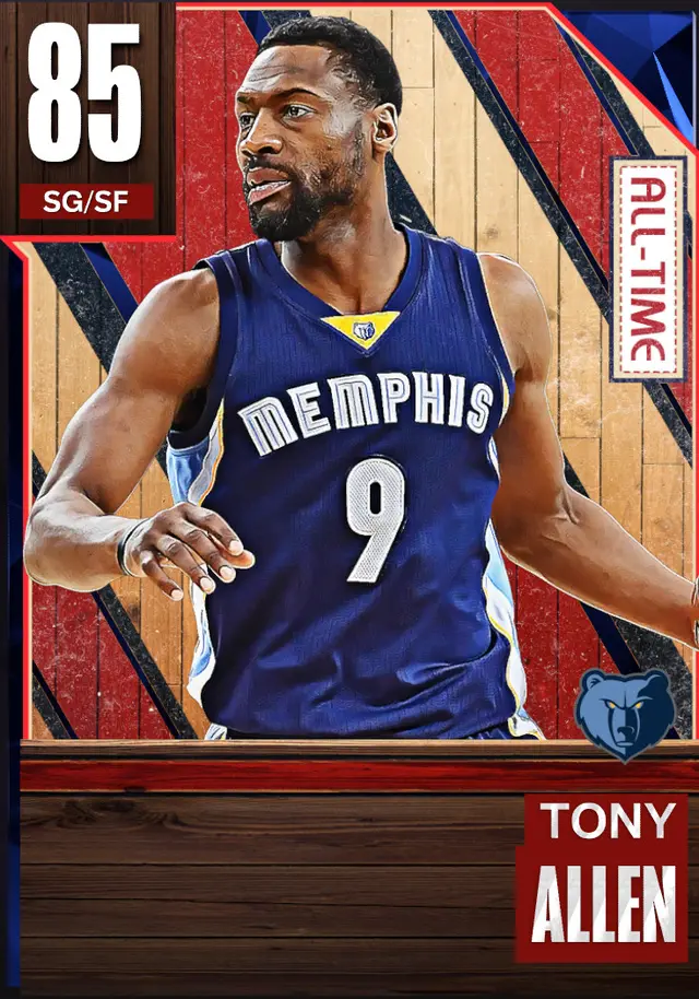 (SAPPHIRE) Tony Allen (85 OVR)