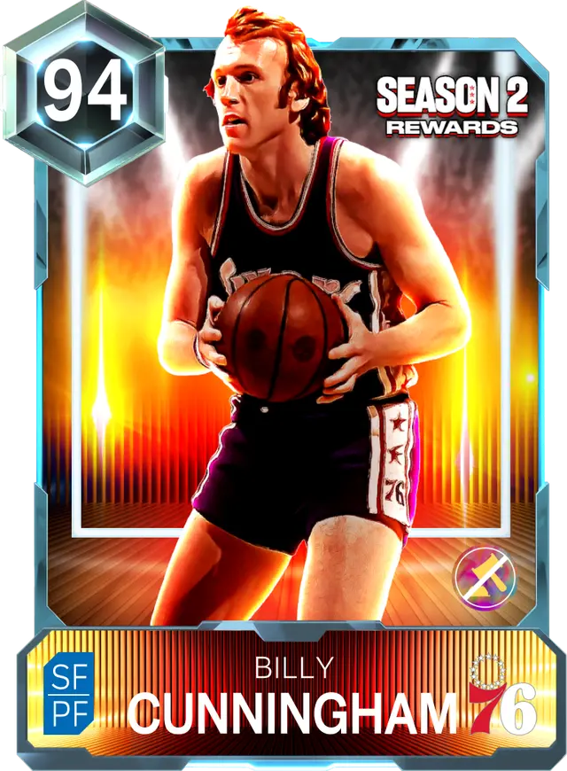 (DIAMOND) Billy Cunningham (94 OVR)