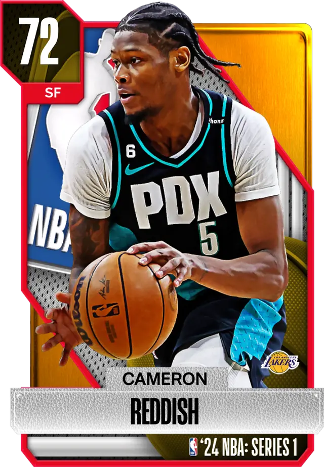 (GOLD) Cameron Reddish (72 OVR)