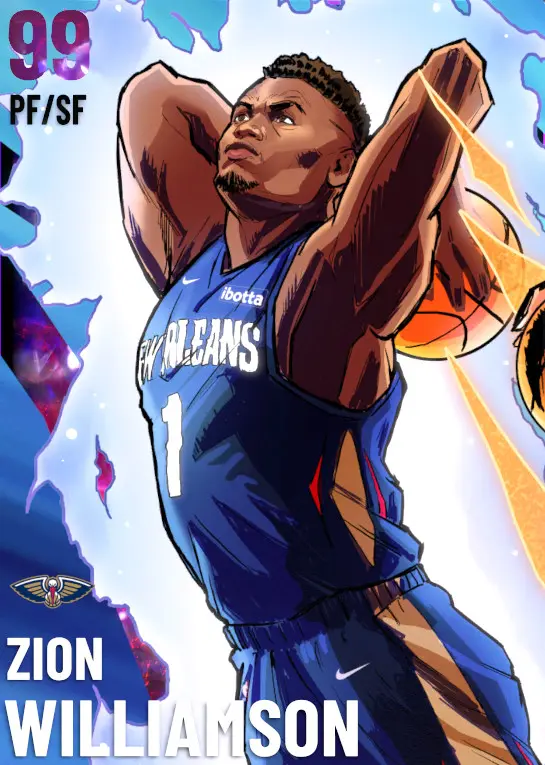 (DM) Zion Williamson (99 OVR)