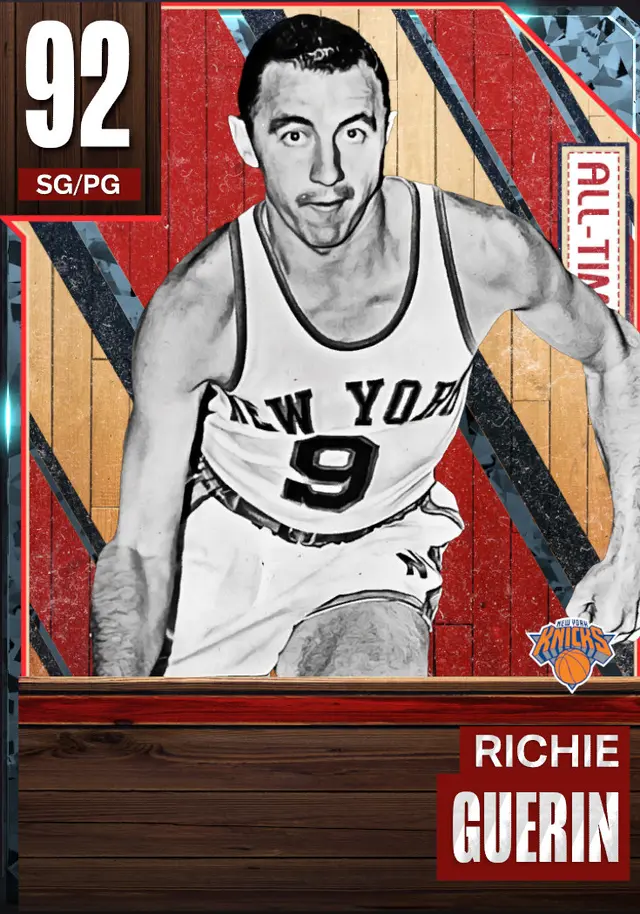 (DIAMOND) Richie Guerin (92 OVR)