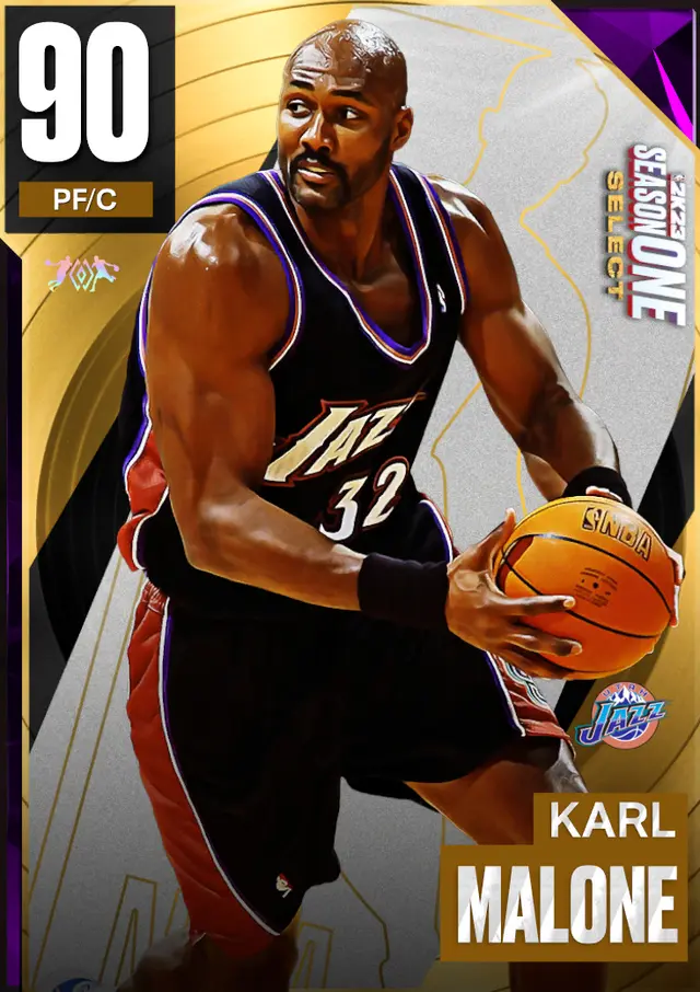 (AMETHYST) Karl Malone (90 OVR)