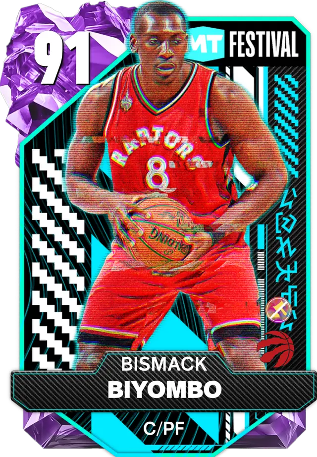 (AMETHYST) Bismack Biyombo (91 OVR)