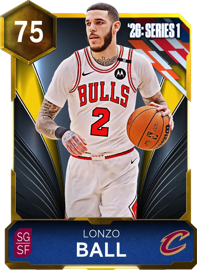 (GOLD) Lonzo Ball (75 OVR)