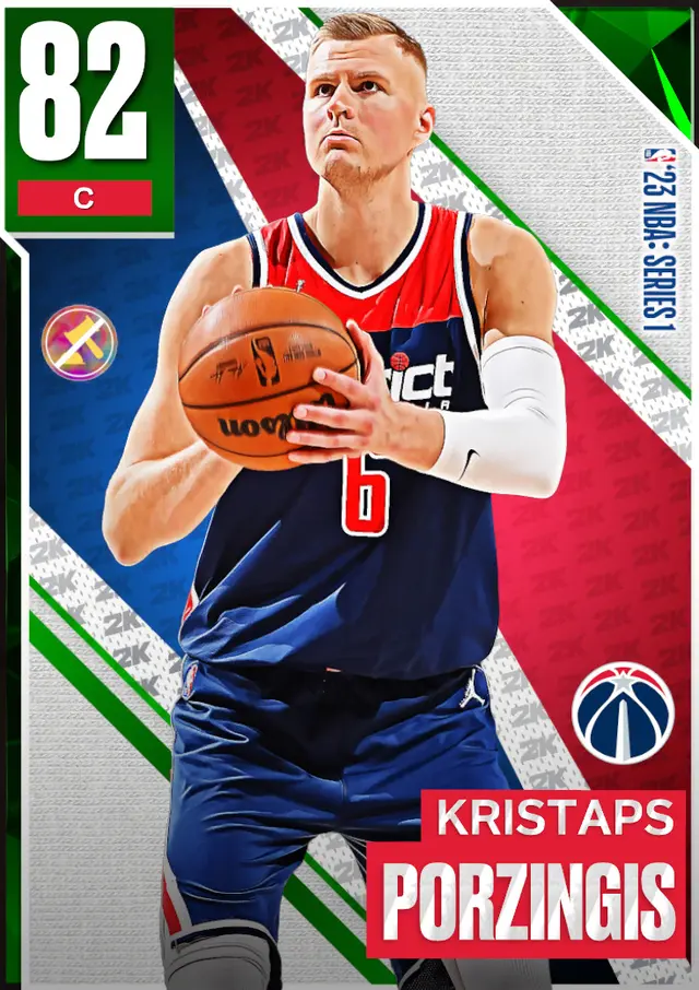(EMERALD) Kristaps Porzingis (82 OVR)