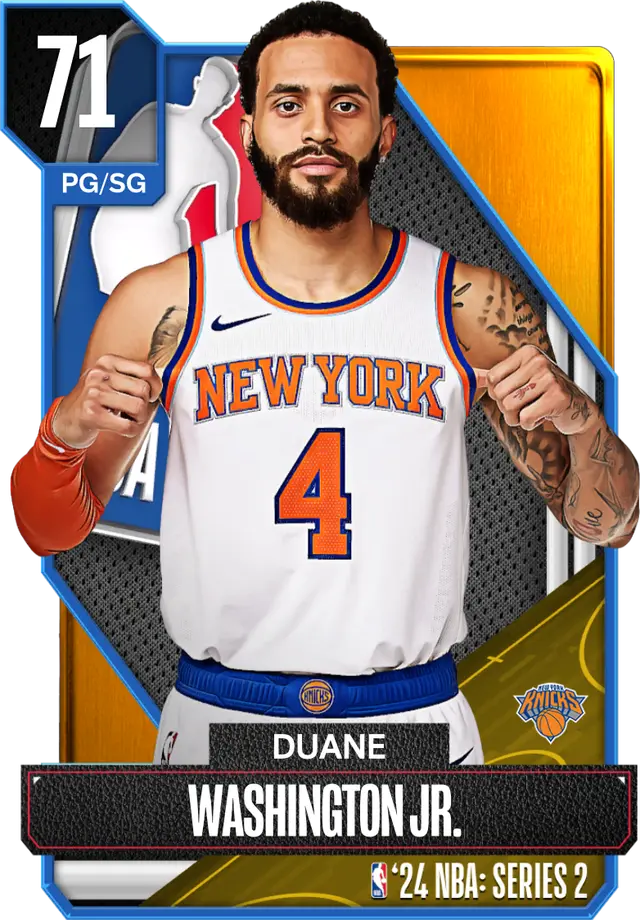 (GOLD) Duane Washington Jr. (71 OVR)