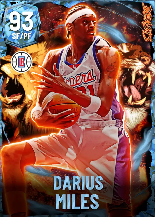 (DIAMOND) Darius Miles (93 OVR)