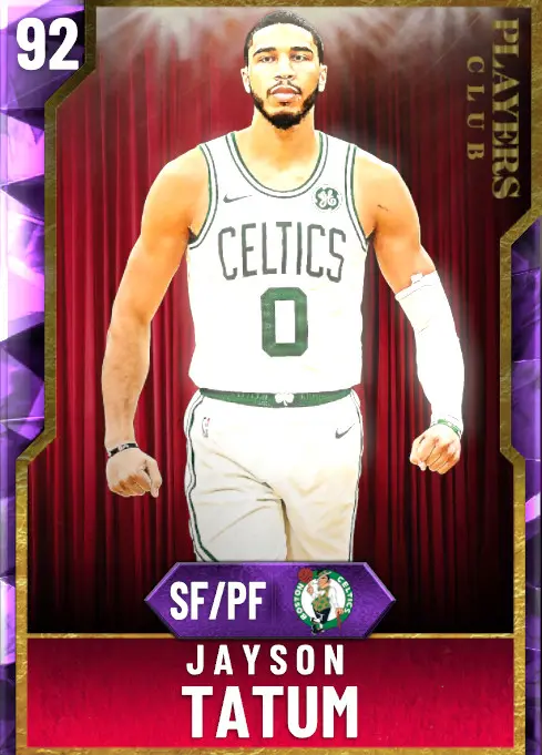 (AMETHYST) Jayson Tatum (92 OVR)