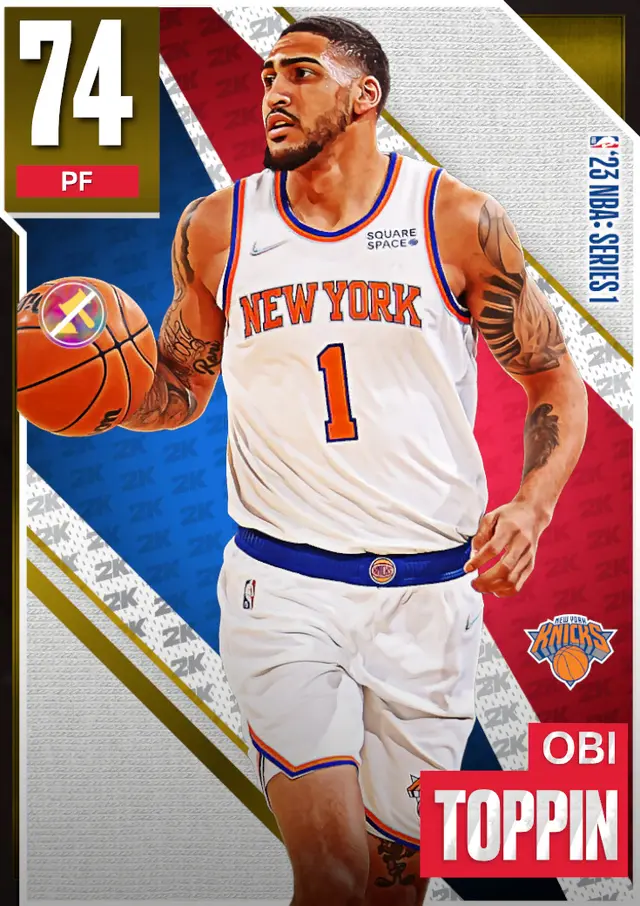 (GOLD) Obi Toppin (74 OVR)