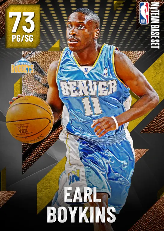 (GOLD) Earl Boykins (73 OVR)