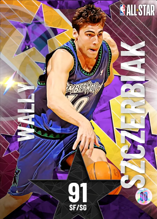 (AMETHYST) Wally Szczerbiak (90 OVR)