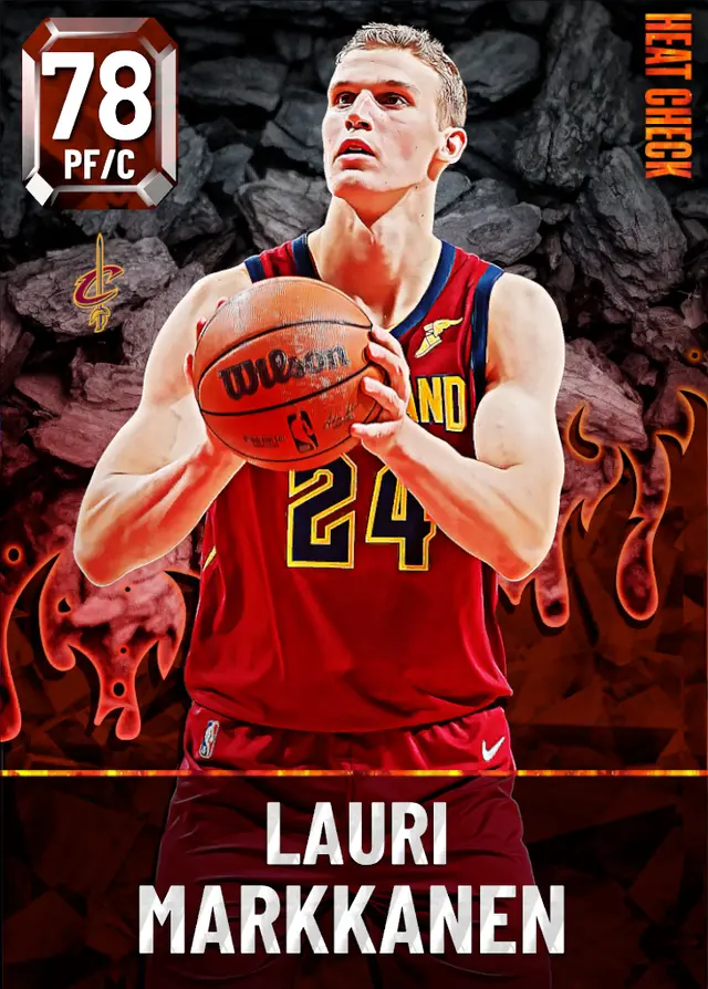 (GOLD) Lauri Markkanen (78 OVR)