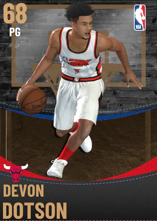(BRONZE) Devon Dotson (68 OVR)