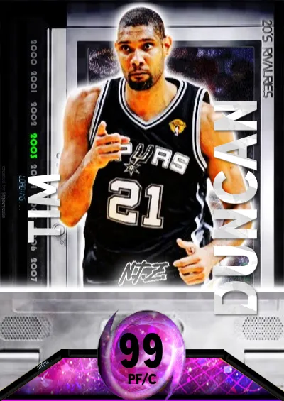 20's Rivalries Tim Duncan
