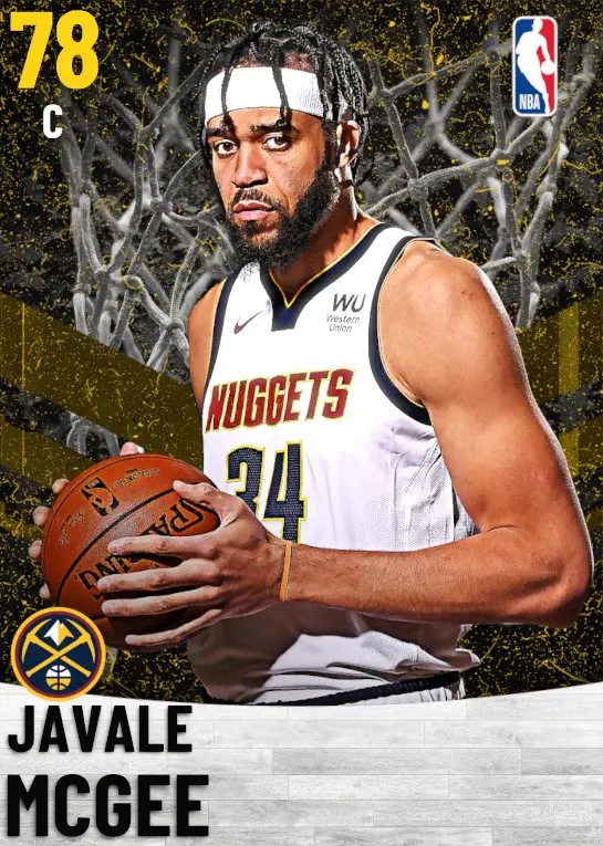 (GOLD) JaVale McGee (78 OVR)