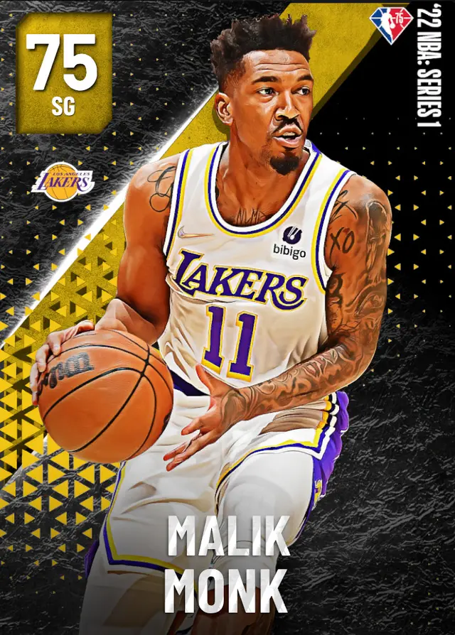 (GOLD) Malik Monk (75 OVR)