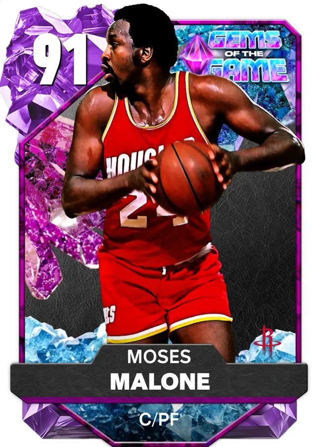 NBA 2K25 | 2KDB MyTEAM NBA 2K25 91OVR Moses Malone Complete Stats