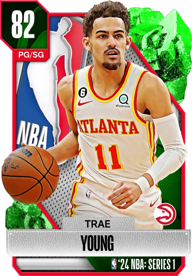 (EMERALD) Trae Young (82 OVR)