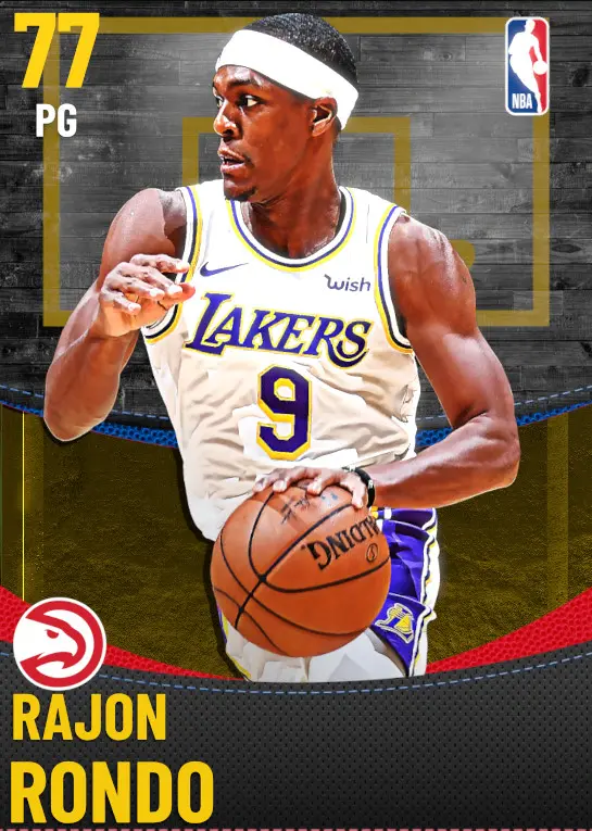 (GOLD) Rajon Rondo (77 OVR)