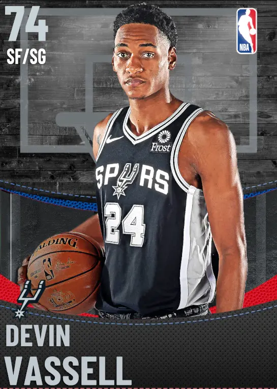 (SILVER) Devin Vassell (74 OVR)