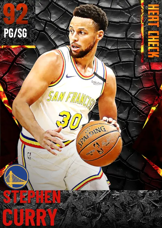 (HEATCHECK) Stephen Curry (92 OVR)