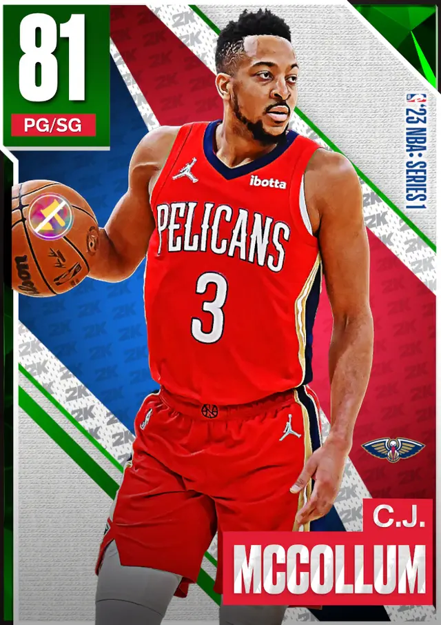 (EMERALD) C.J. McCollum (81 OVR)