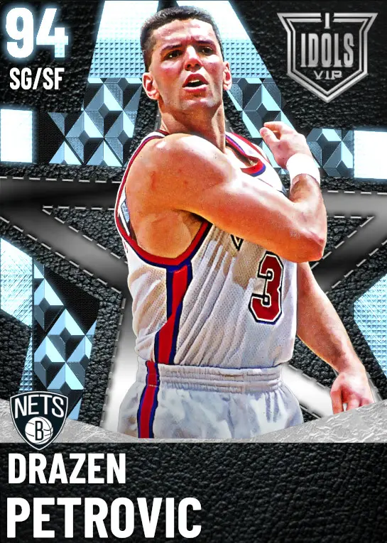 (DIAMOND) Drazen Petrovic (94 OVR)