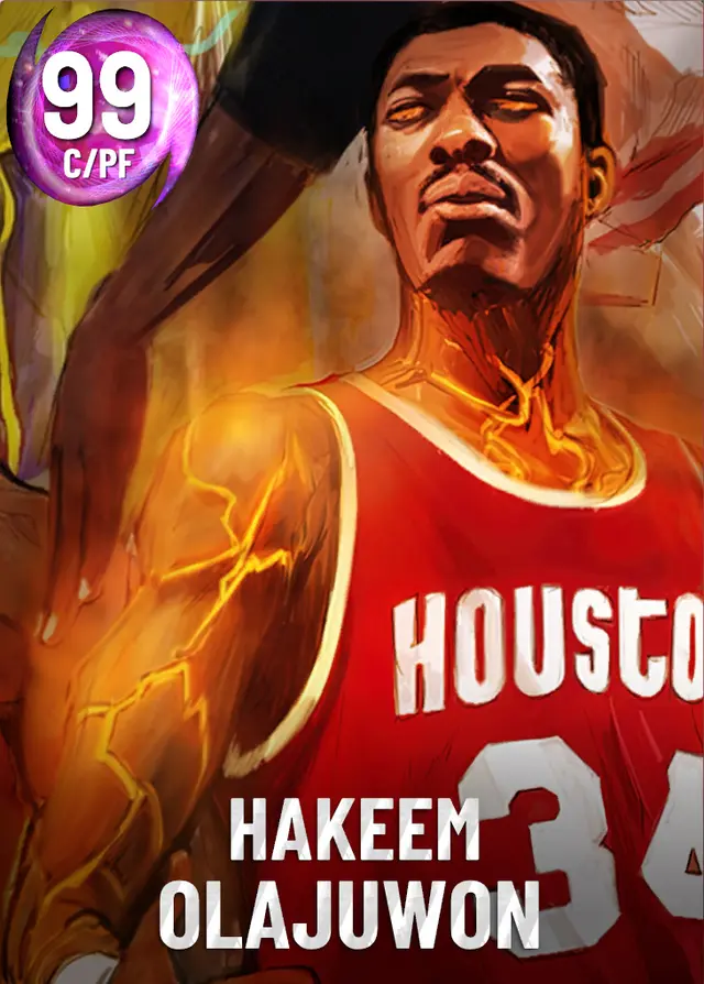 (DM) Hakeem Olajuwon (99 OVR)