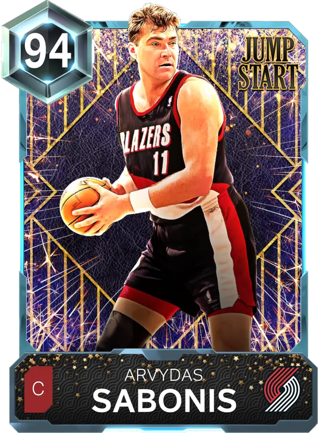 (DIAMOND) Arvydas Sabonis (94 OVR)