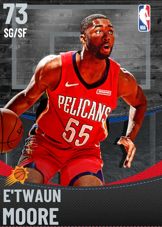 (SILVER) E'Twaun Moore (73 OVR)