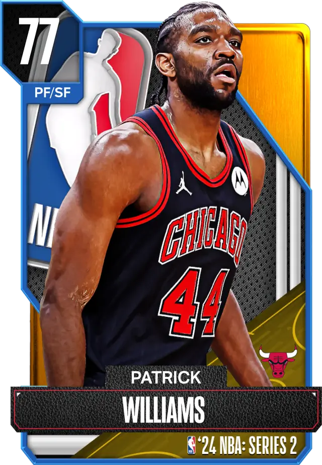 (GOLD) Patrick Williams (77 OVR)