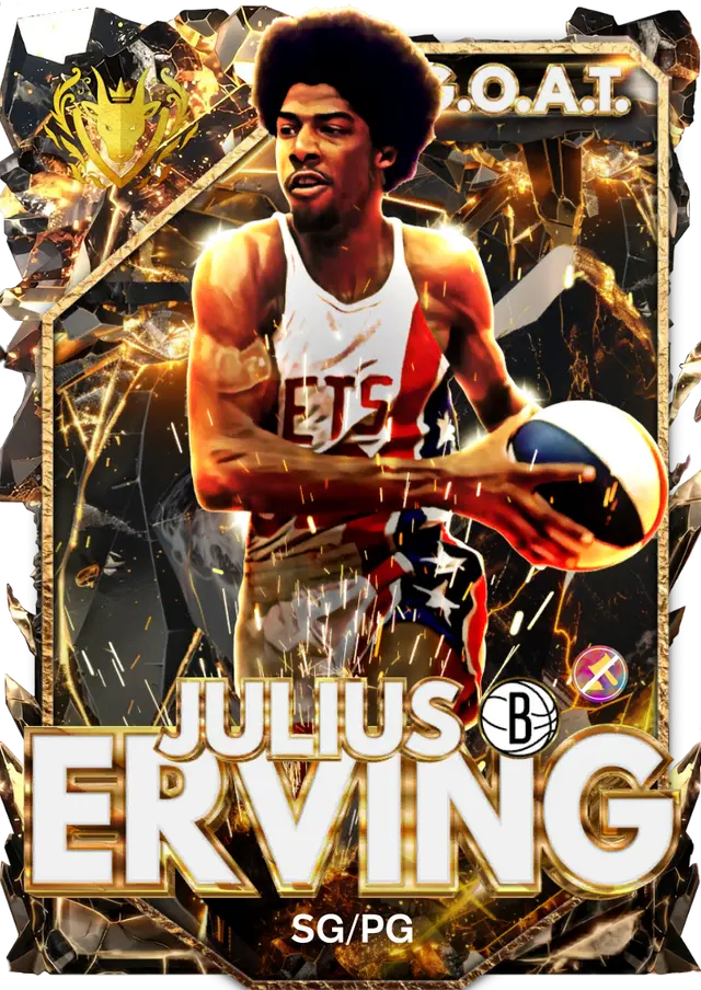 (GOAT) Julius Erving (99 OVR)