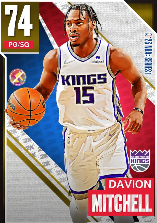 (GOLD) Davion Mitchell (74 OVR)
